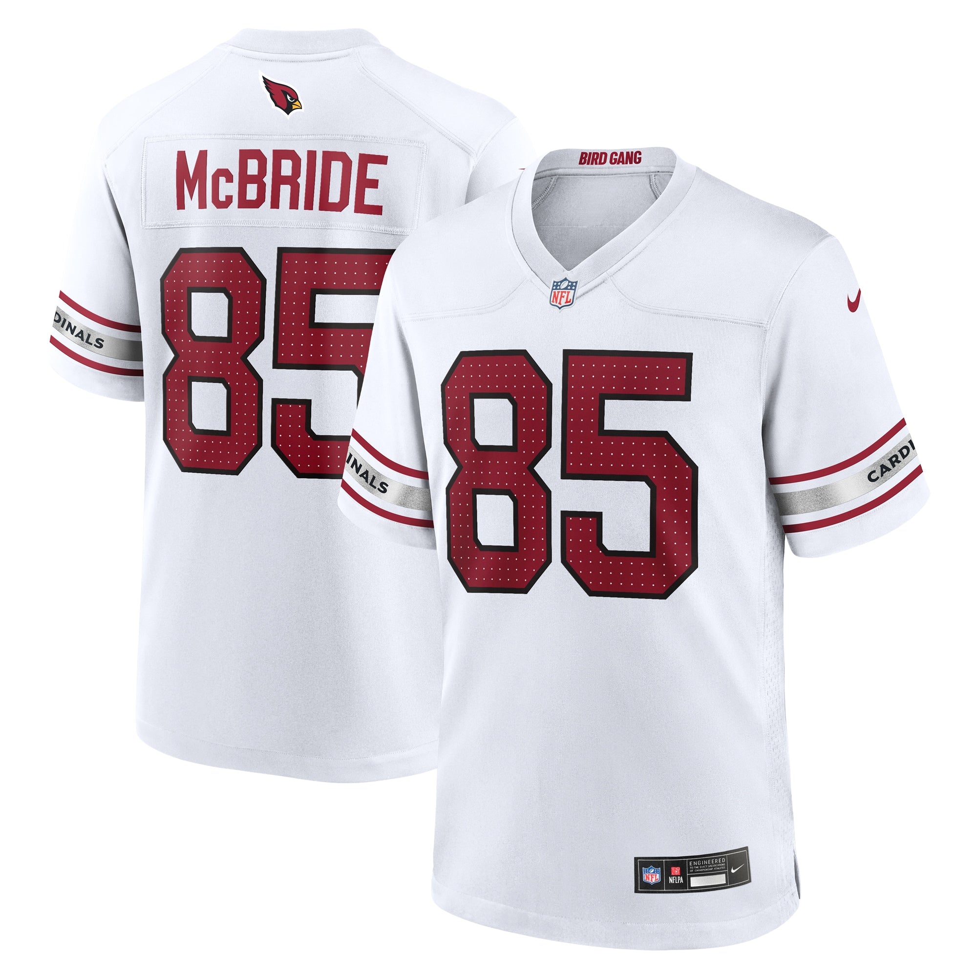 Trey McBride Arizona Cardinals Nike Alternate Game Jersey - Black/Cardinal/White - Image 8