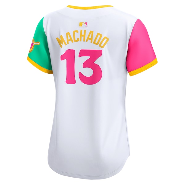 Manny Machado San Diego Padres Nike Women's City Connect Limited Player Jersey - White - Image 3