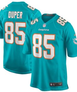 Mark Duper Miami Dolphins Nike Game Retired Player Jersey - Aqua/White