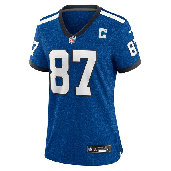 Reggie Wayne Indianapolis Colts Nike Women's Indiana Nights Alternate Game Jersey - Royal/Royal - Image 3
