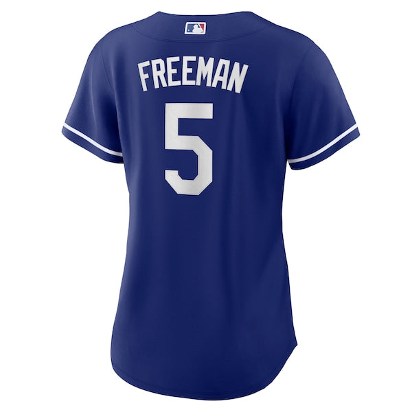 Freddie Freeman Los Angeles Dodgers Nike Women's Alternate Replica Player Jersey - Royal/White - Image 5