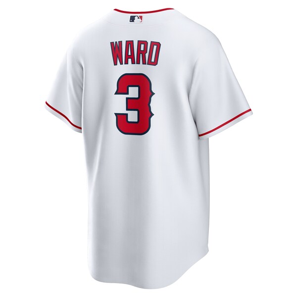 Taylor Ward Los Angeles Angels Nike Home Replica Jersey - White - Image 3