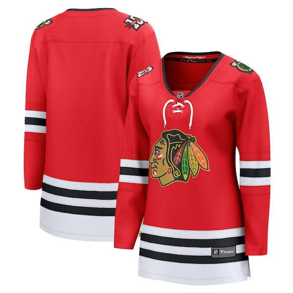 Chicago Blackhawks Women's Centennial Breakaway Jersey - Red
