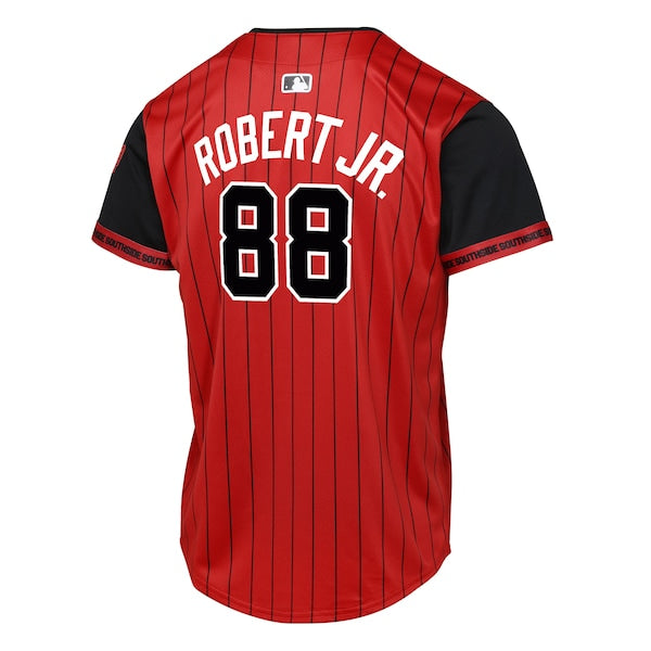 Luis Robert Jr. Chicago White Sox Youth 2025 City Connect Limited Player Jersey - Red/Black - Image 4