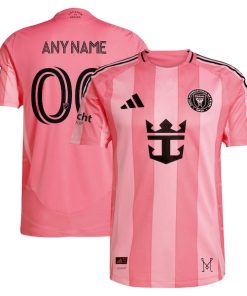 Inter Miami CF adidas 2025 Euforia Authentic Custom Jersey - Light Pink