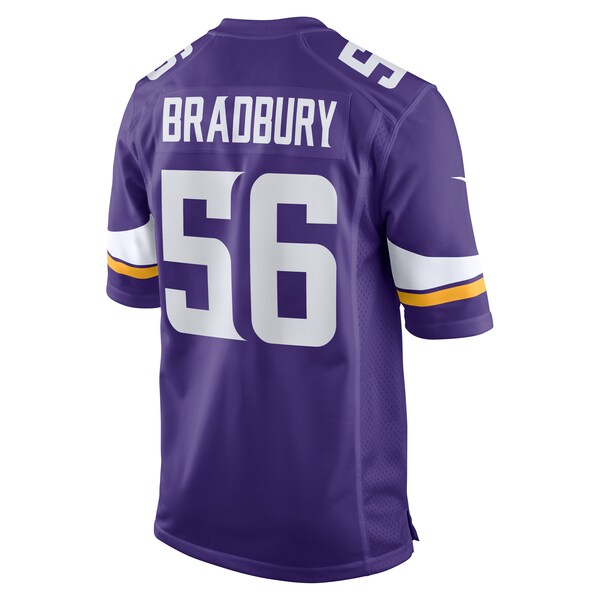Garrett Bradbury Minnesota Vikings Nike Game Jersey - Purple - Image 3