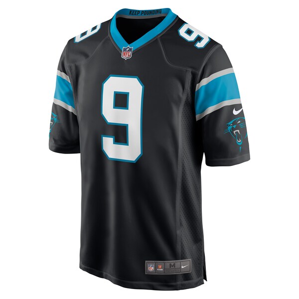 Matt Corral Carolina Panthers Nike Player Game Jersey - Black - Image 2