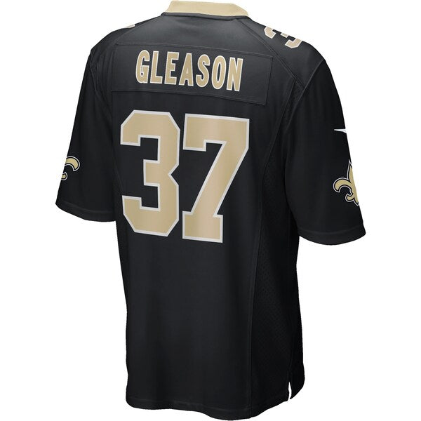 Steve Gleason New Orleans Saints Nike Game Retired Player Jersey - Black - Image 2