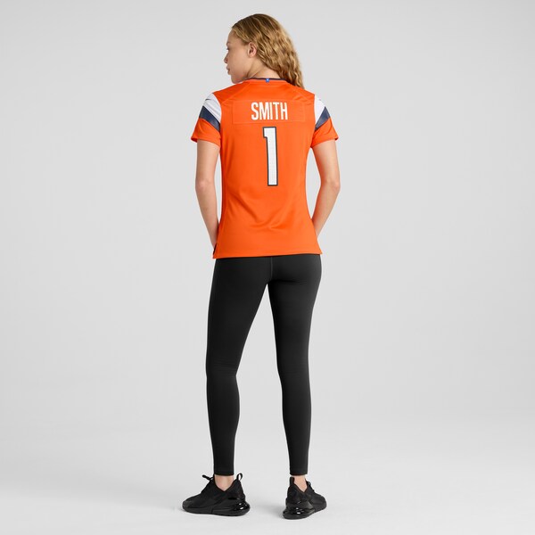 Tremon Smith Denver Broncos Nike Women's Team Game Jersey - Orange - Image 5