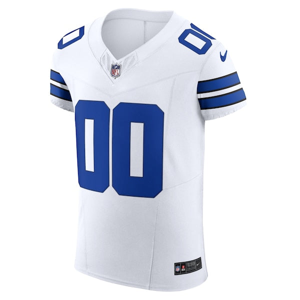 Dallas Cowboys Nike Vapor F.U.S.E. Elite Custom Jersey - White - Image 2