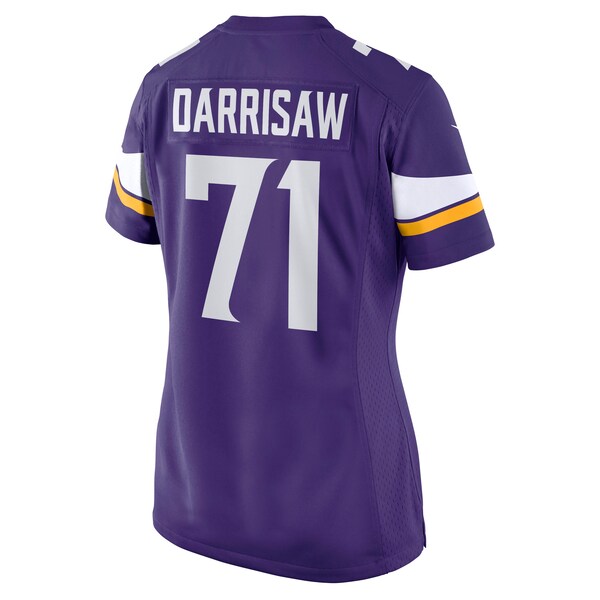 Christian Darrisaw Minnesota Vikings Nike Women's Game Jersey - Purple - Image 3