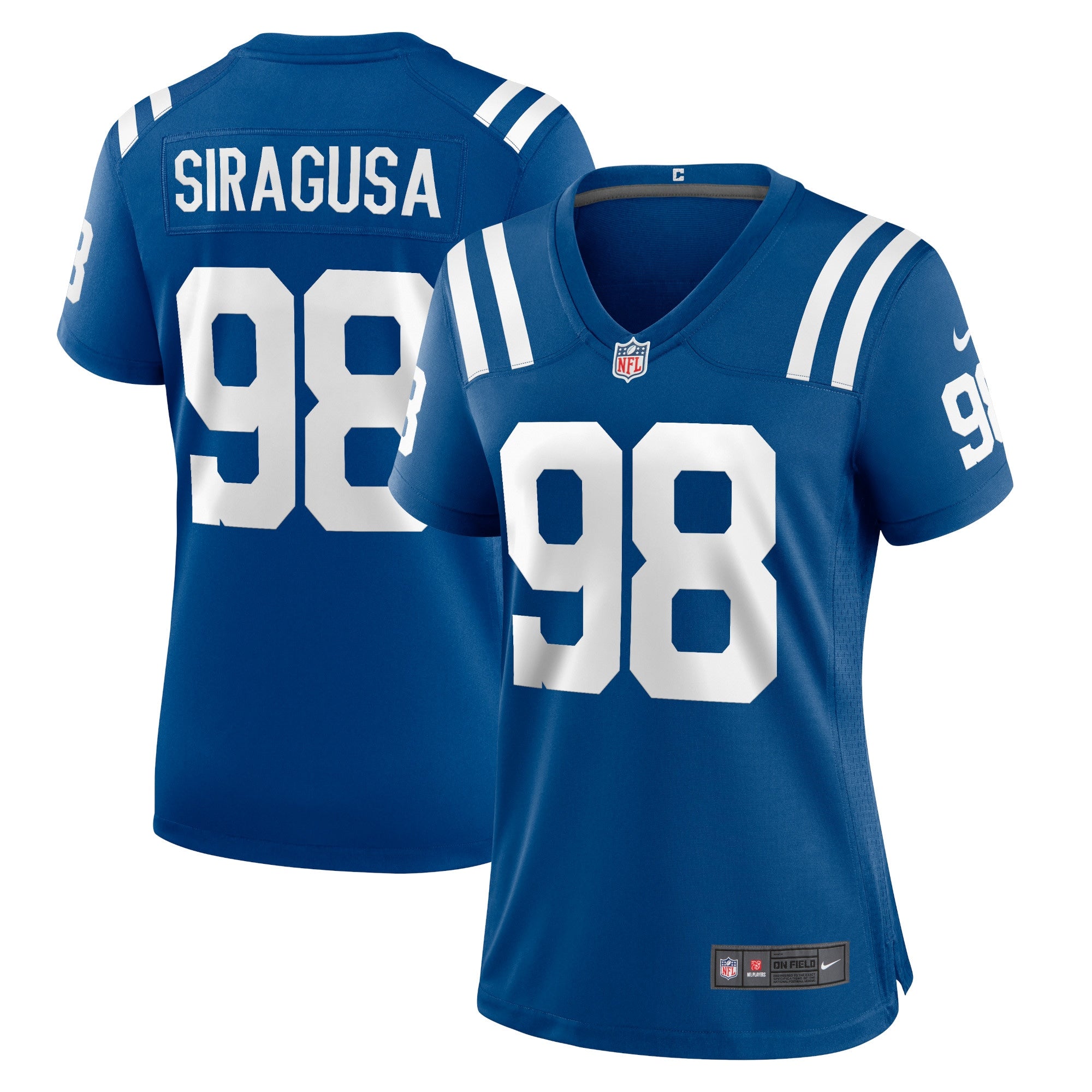 Tony Siragusa Indianapolis Colts Nike Women's Indiana Nights Alternate Game Jersey - Royal/Royal - Image 6