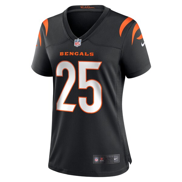 Tahj Brooks Cincinnati Bengals Nike Women's Team Game Jersey - Black - Image 2