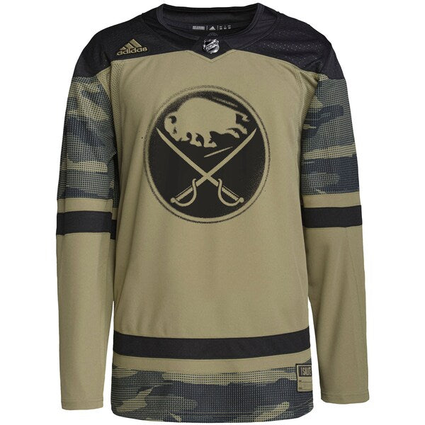 Buffalo Sabres adidas Military Appreciation Team Authentic Custom Practice Jersey - Camo - Image 2