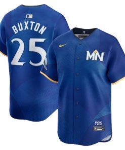 Byron Buxton Minnesota Twins Nike City Connect Limited Jersey - Royal