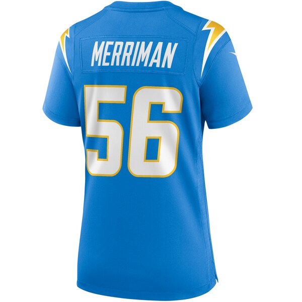 Shawne Merriman Los Angeles Chargers Nike Women's Game Retired Player Jersey - Powder Blue - Image 3