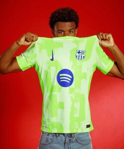 Alternative view of Barcelona 24/25 Nike Third Kit Custom Jersey - Yellow
