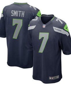Geno Smith Seattle Seahawks Nike Game Jersey - College Navy/Royal
