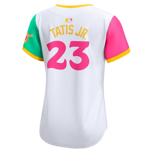 Fernando Tatis Jr. San Diego Padres Nike Women's City Connect Limited Player Jersey - White - Image 3