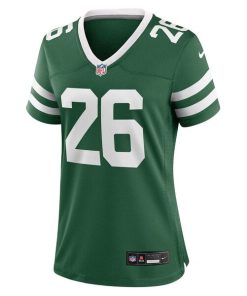 Alternative view of Isaiah Oliver New York Jets Nike Women's Team Game Jersey - Legacy Green