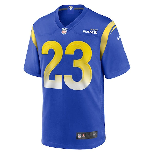 Kyren Williams Los Angeles Rams Nike Game Player Jersey - Royal/White - Image 3