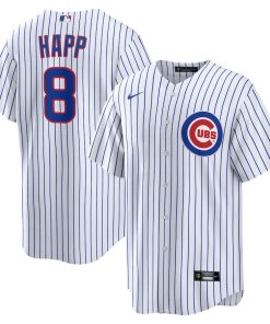 Ian Happ Chicago Cubs Nike Home Replica Jersey - White
