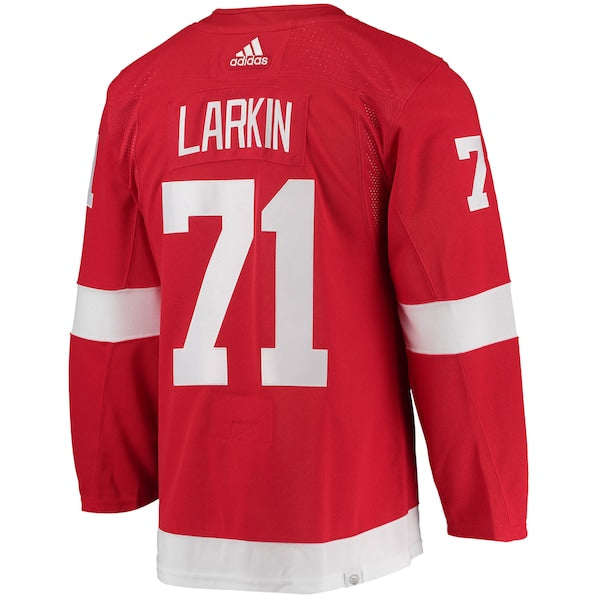 Dylan Larkin Detroit Red Wings adidas Home Primegreen Authentic Player Jersey - Red - Image 3