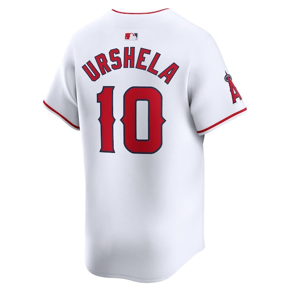 Gio Urshela Los Angeles Angels Nike Home Limited Player Jersey - White - Image 3