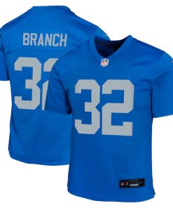Brian Branch Detroit Lions Nike Youth Alternate Game Jersey -  Blue