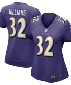 Marcus Williams Baltimore Ravens Nike Women's Game Jersey - Purple