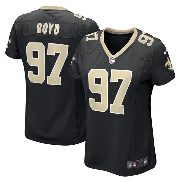 Khristian Boyd New Orleans Saints Nike Women's Game Jersey - Black