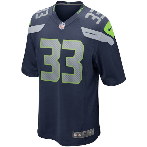 Jamal Adams Seattle Seahawks Nike Game Jersey - College Navy/White - Image 4