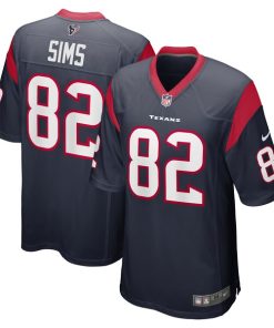 Steven Sims Houston Texans Nike Game Jersey - Navy