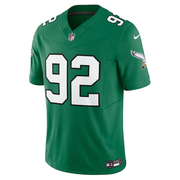 Reggie White Philadelphia Eagles Nike Alternate Vapor F.U.S.E. Limited Jersey - Kelly Green - Image 2