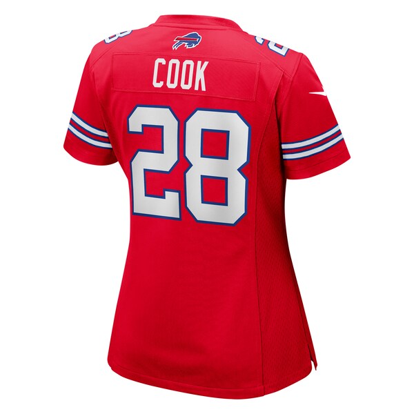 James Cook Buffalo Bills Nike Women's Player Jersey - Red - Image 3