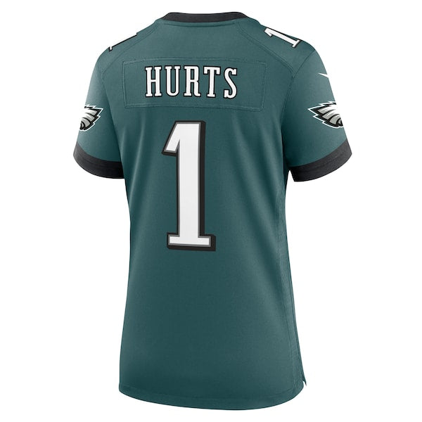 Jalen Hurts Philadelphia Eagles Nike Women's Team Game Jersey - Midnight Green - Image 4