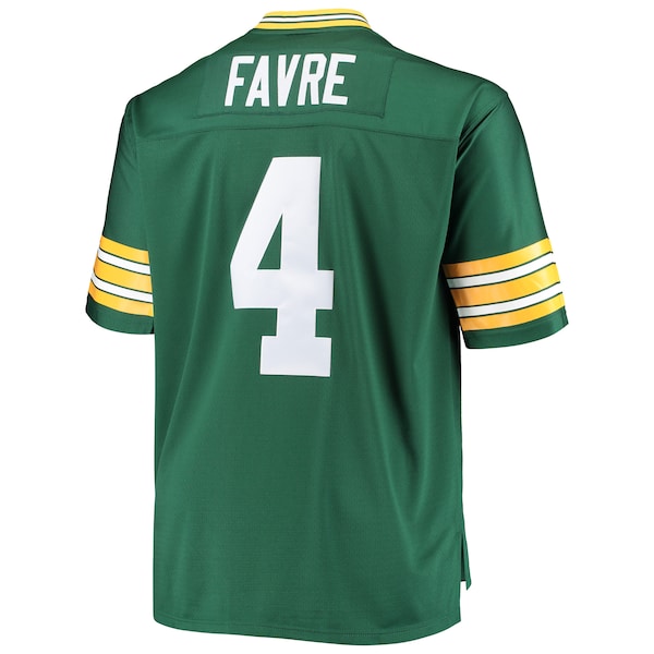 Brett Favre Green Bay Packers Big & Tall 1996 Retired Player Replica Jersey - Green - Image 3