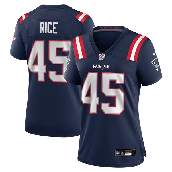 Monty Rice New England Patriots Nike Women's Game Jersey - Navy - Image 2