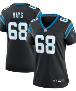 Cade Mays Carolina Panthers Nike Women's Team Game Jersey -  Black