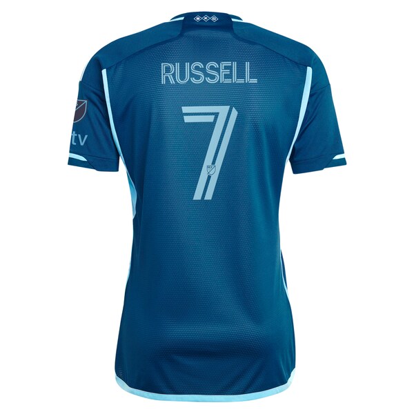 Johnny Russell Sporting Kansas City adidas 2024 Diamonds Our Forever Authentic Player Jersey?ยจC Navy - Image 4