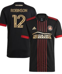 Miles Robinson Atlanta United FC adidas 2021 The BLVCK Kit Replica Jersey