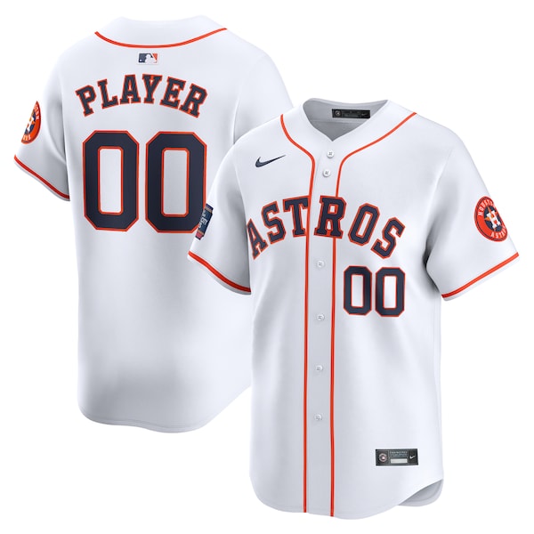 Houston Astros Nike 2024 MLB World Tour Mexico City Series Home Limited Pick-A-Player Jersey?ยจC White