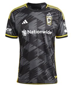 Alternative view of Columbus Crew adidas 2024 VeloCITY Kit  Authentic Patch Jersey - Black