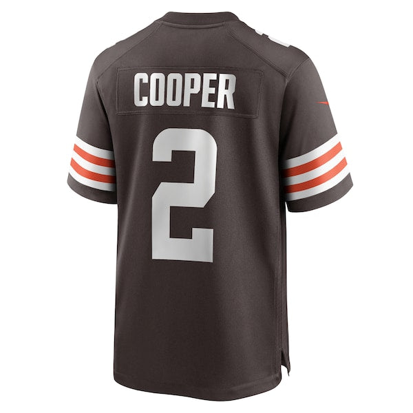 Amari Cooper Cleveland Browns Nike Youth Game Jersey - Brown - Image 3
