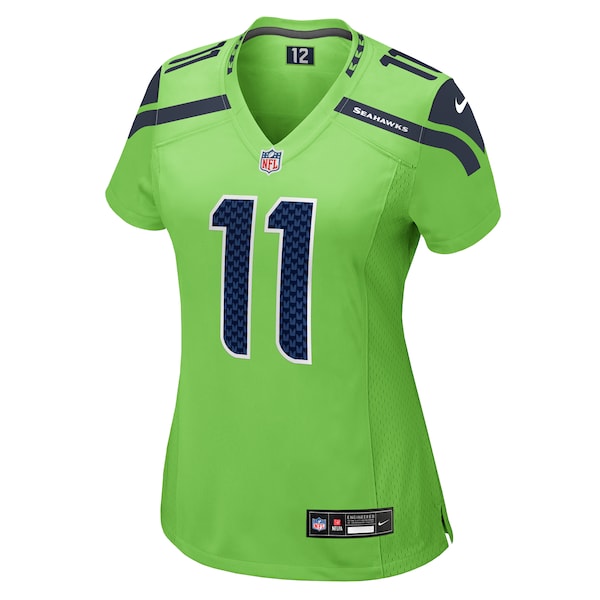 Jaxon Smith-Njigba Seattle Seahawks Nike Women's Game Jersey - Neon Green - Image 2