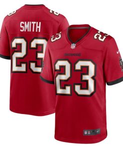 Alternative view of Tykee Smith Tampa Bay Buccaneers Nike  Game Jersey -  Red