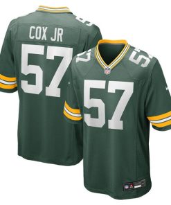 Brenton Cox Jr. Green Bay Packers Nike  Game Jersey -  Green