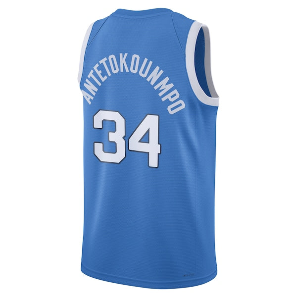 Giannis Antetokounmpo Greece Basketball Nike 2024 Summer Olympics Player Limited Basketball Jersey - Blue - Image 3