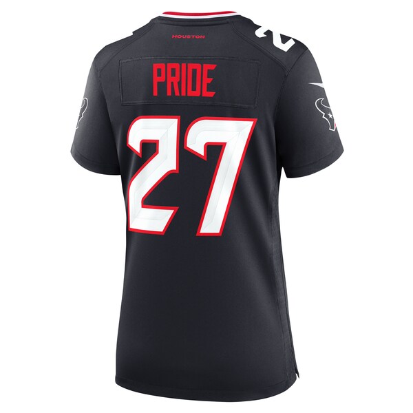 Troy Pride Houston Texans Nike Women's Team Game Jersey - Navy - Image 3