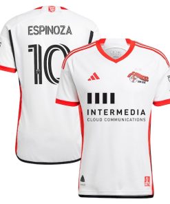 Cristian Espinoza San Jose Earthquakes adidas 2024 The 50 Kit Authentic Player Jersey - White